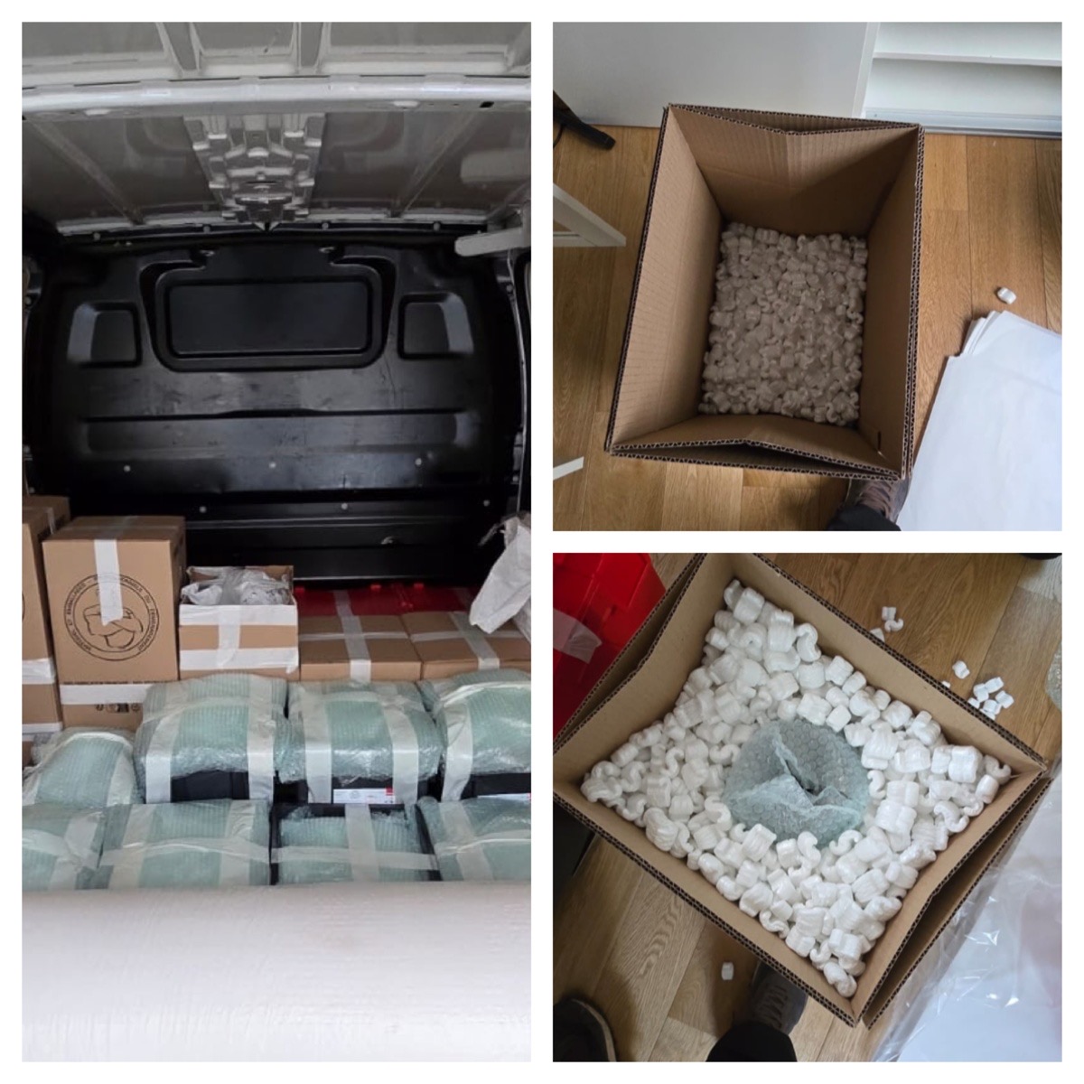 Transport objets fragiles Paris Versailles emballage protection Mouv’Eco objets anciens